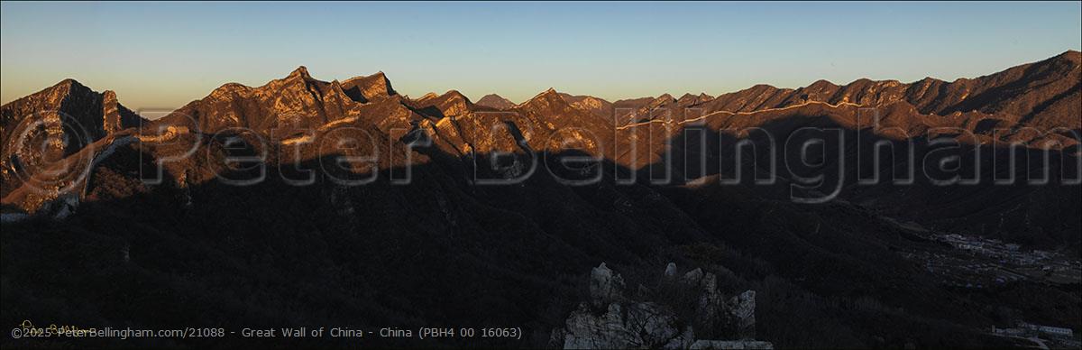 Peter Bellingham Photography Great Wall of China - China (PBH4 00 16063)